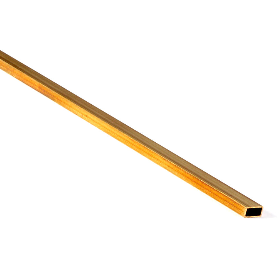 K&S Metals 8266 5/32x5 Brass Rectangal Tube