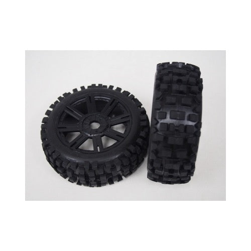 Louise 325B B-Ulldoze Black Spoke 1/8 Tyre and Rim