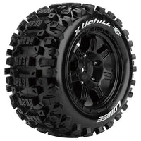 Louise World X-Uphill Arrma Kraton 8S Wheels & Tyres 24mm Hex Black L-T3297BM