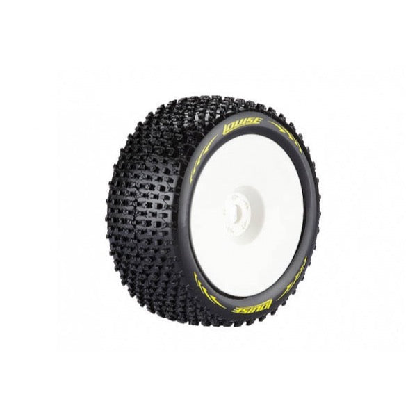 Louise 3134VY T-Pirate Tyres Super Soft Yellow Rim Mounted