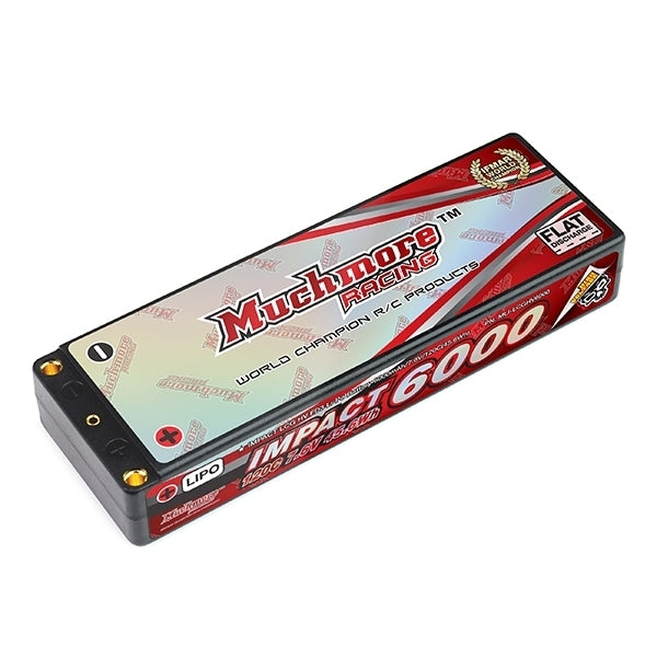 IMPACT LCG HV LI-PO BATTERY 6000MAH/7.6V 120C STANDARD LENGTH - MR-MLI-LCGHV6000