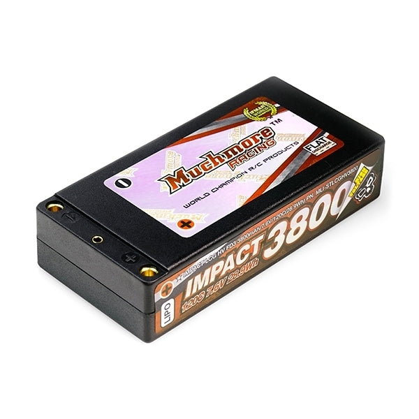 IMPACT LCG HV LI-PO BATTERY 3800MAH/7.6V 120C SHORTY - MR-MLI-STLCGHV3800