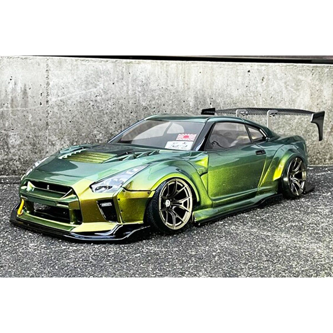 Pandora Nissan GT-R R35 BLS BN Sports Clear 1/10 RC Body Shell PAB-320 ...