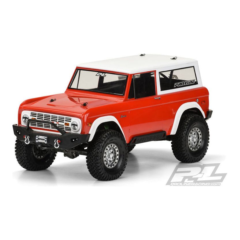 Proline 1973 Ford Bronco Clear Body for 313mm Crawlers PR3313-60