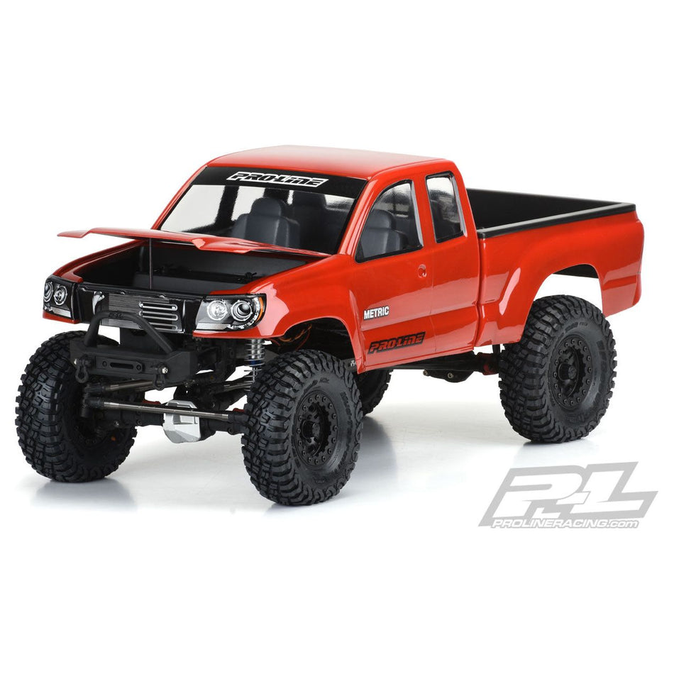 Proline Builders Series Metric Clear Body for 12.3 Inch-313mm Wheelbase Scale Crawlers PR3520-00