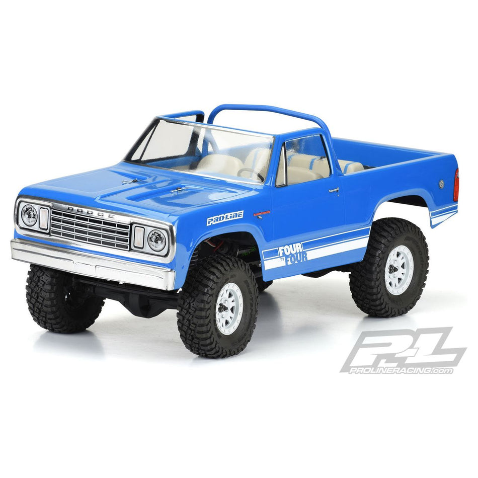 1977 Dodge Ramcharge Clear Body for (313mm) Crawlers - PR3525-00