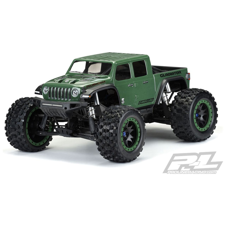 PROLINE JEEP GLADIATOR CLEAR BODY FOR X-MAXX - PRE CUT - PR3533-17