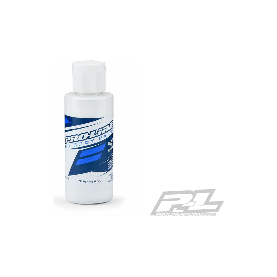 PROLINE POLYCARBONATE RC BODY PAINT - WHITE - 60ml - PR6325-00