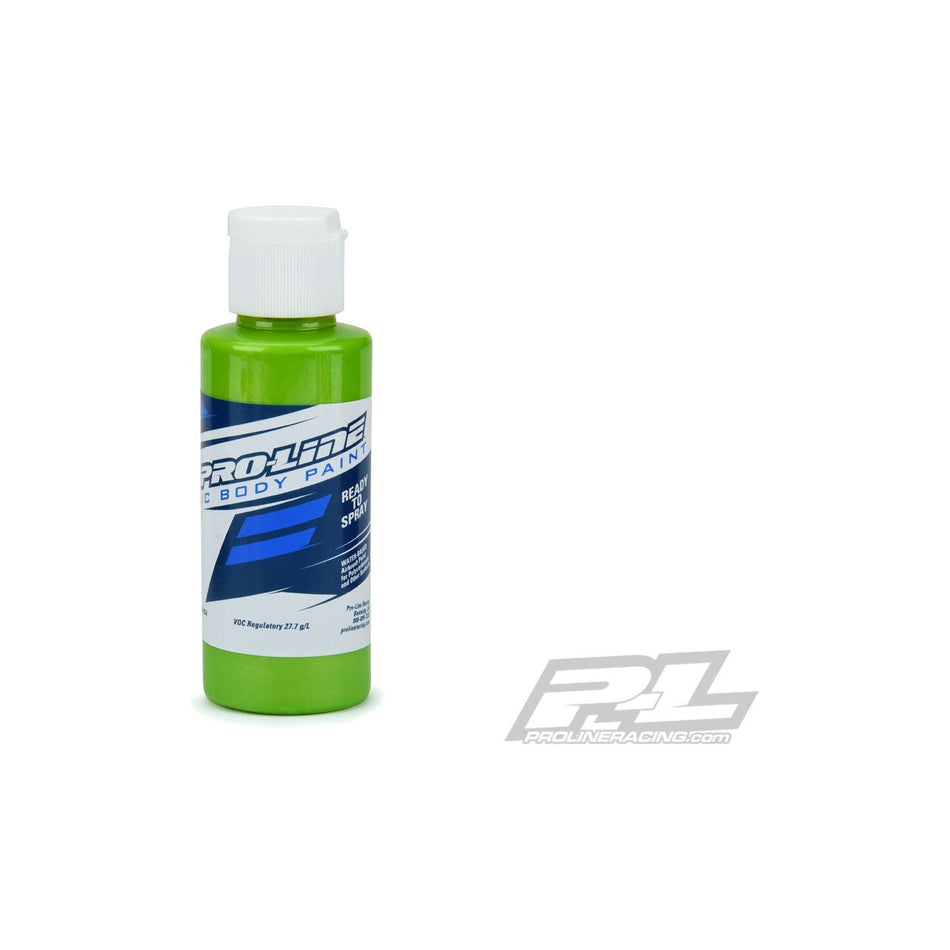 PROLINE POLYCARBONATE RC BODY PAINT - PEARL LIME GREEN - 60ml - PR6327-02