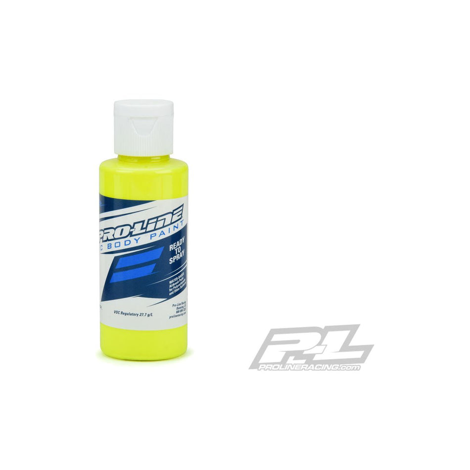 PROLINE POLYCARBONATE RC BODY PAINT - FLUORESCENT YELLOW - 60ml - PR6328-02