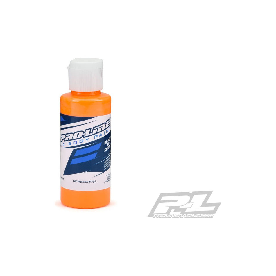 PROLINE POLYCARBONATE RC BODY PAINT - FLUORESCENT TANGERINE