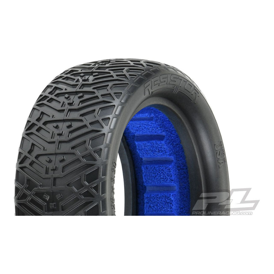 PROLINE Resistor 2.2" 2WD S4 (Super Soft) Off-Road Buggy Front Tires (2) (with closed cell foam) - PR8288-204