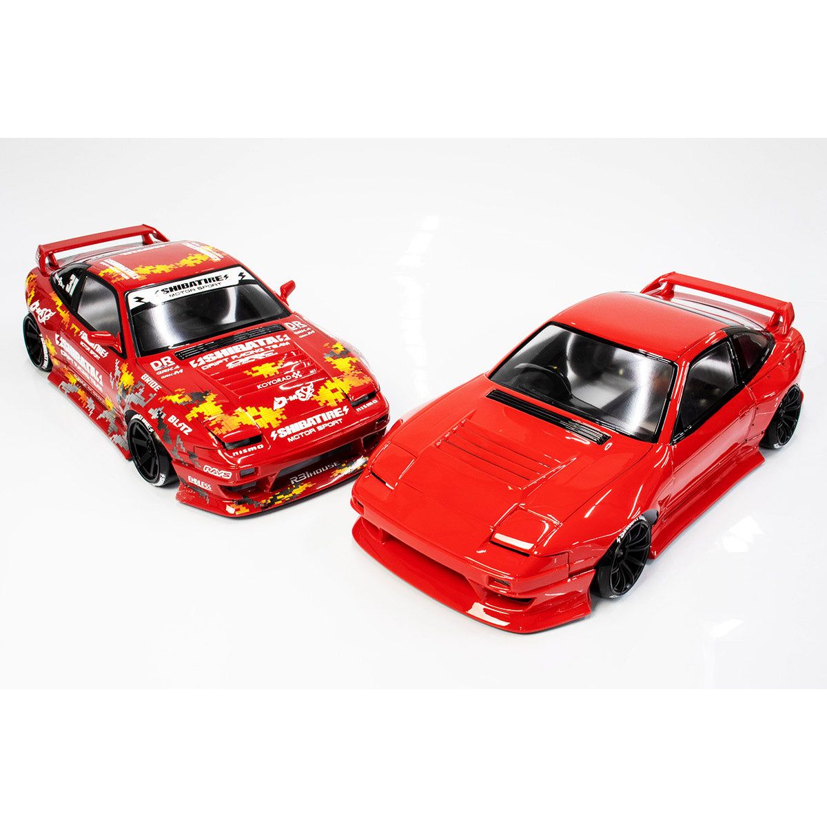 R31House Nissan D-MAX 180SX Drift Spec Clear 1/10 RC Body Shell
