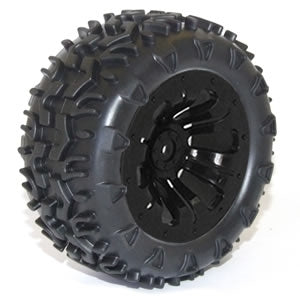 Wheel & tyre pair MT Black (FTX-6310)