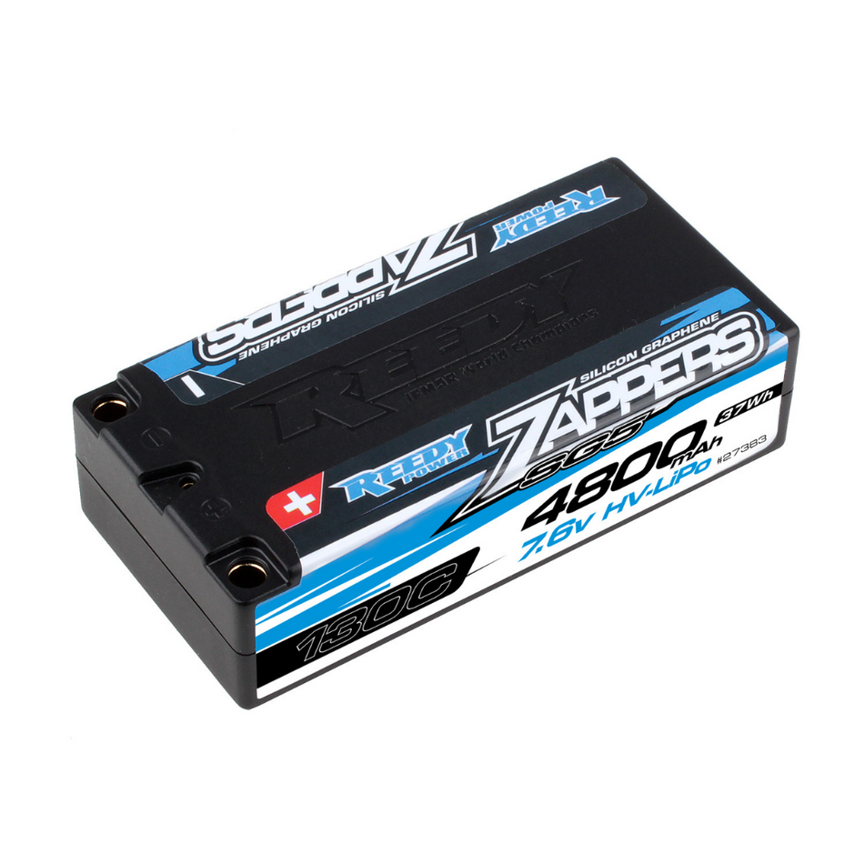 Reedy Zappers SG5 4800mAh 130C 2s 7.6V Lipo Shorty Battery 27383