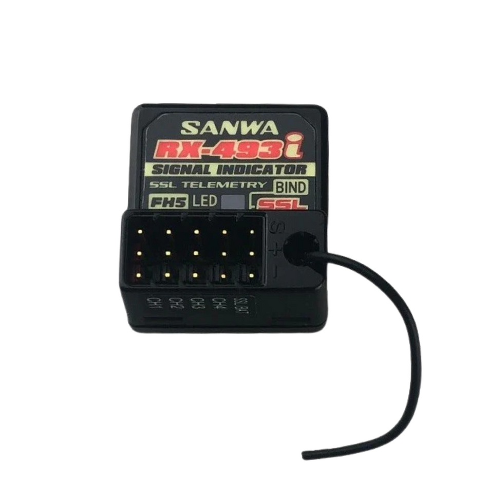 SANWA RX-493i Receiver 2.4ghz 4-Channel FHSS5 107A41376A
