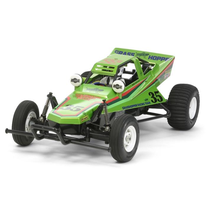 Tamiya The Grasshopper RC Buggy Kit 1/10 (Candy Green Edition) 47348