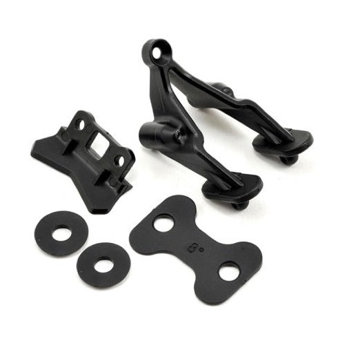 TLR 231035 Wing Stay Set Rear Bumper 22 3.0