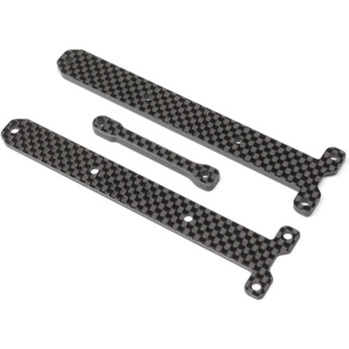 TLR TLR231104 Carbon Chassis Brace Supports 1.5 and 3.5mm 22X-4