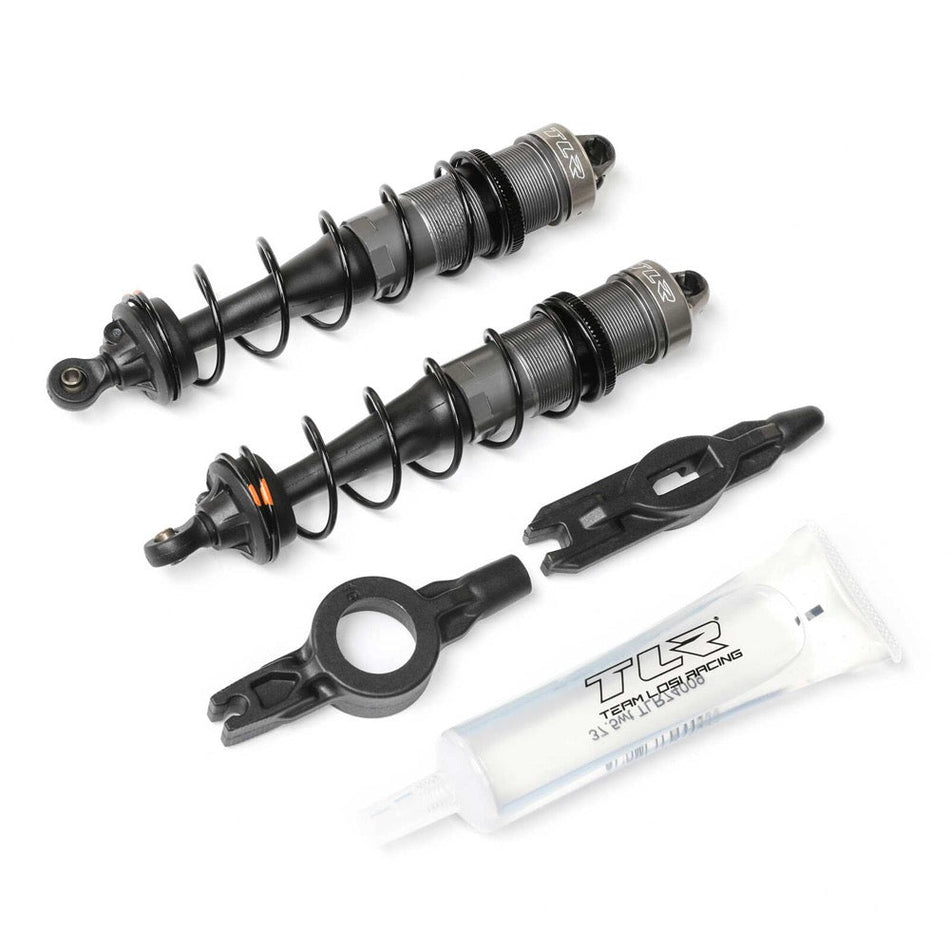 TLR TLR243050 125mm Assembled Front Shock Set 8XT