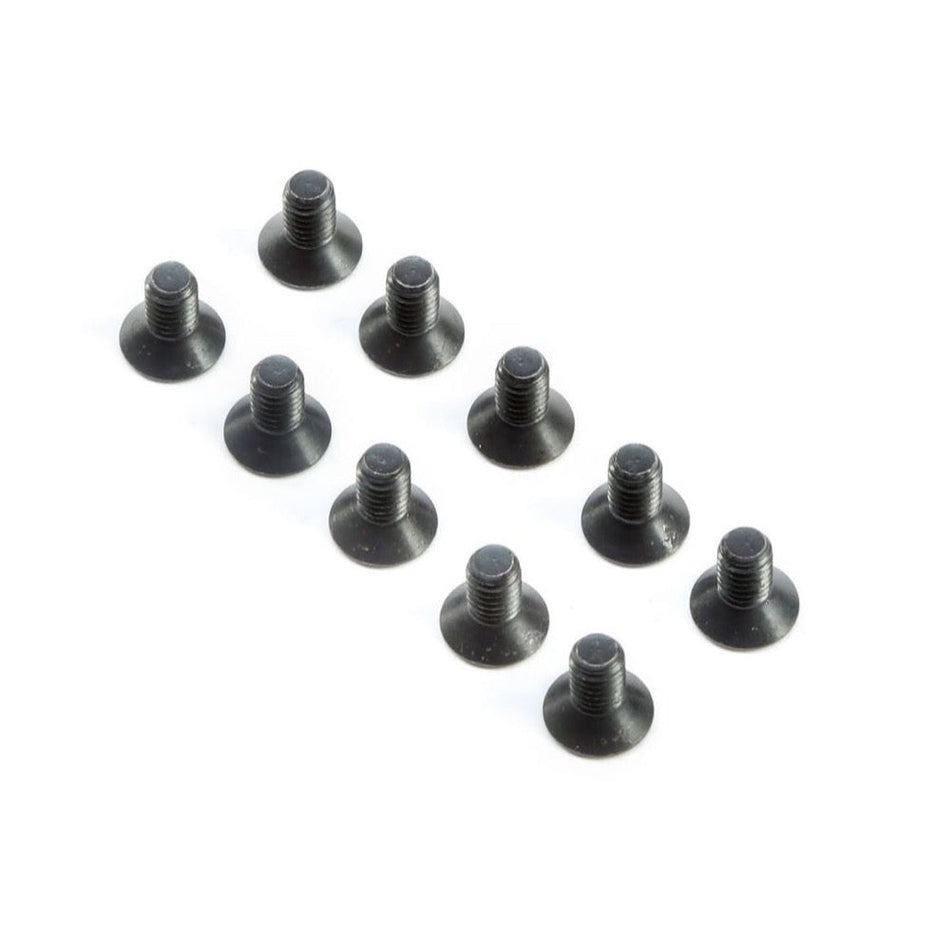 TLR TLR245010 Flat Head Screws M4x8mm 10pc 8X Elite