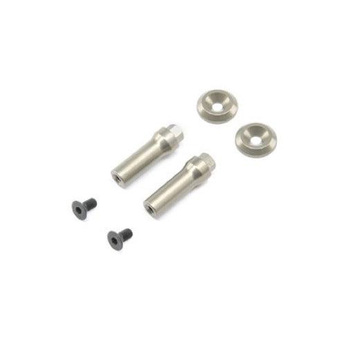 TLR 331030 Aluminum Battery Mount Post Set 22 4.0