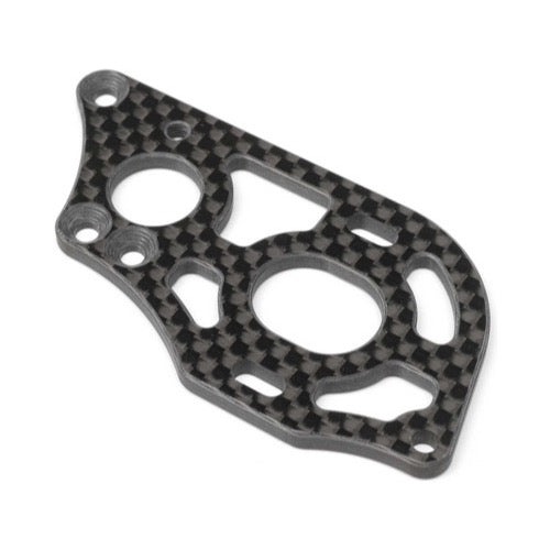 TLR TLR332089 3-Gear Laydown Carbon Motor Plate 22 5.0