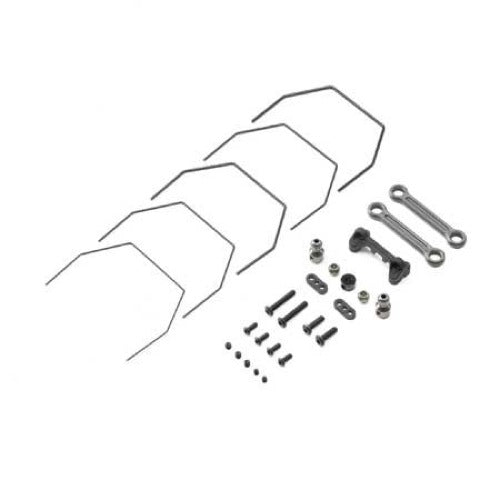 TLR 334040 Rear Sway Bar Set Laydown 22 4.0