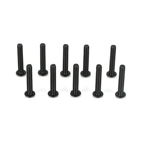 TLR 336005 M3 Flanged Aluminium Lock Nuts Black 10pc