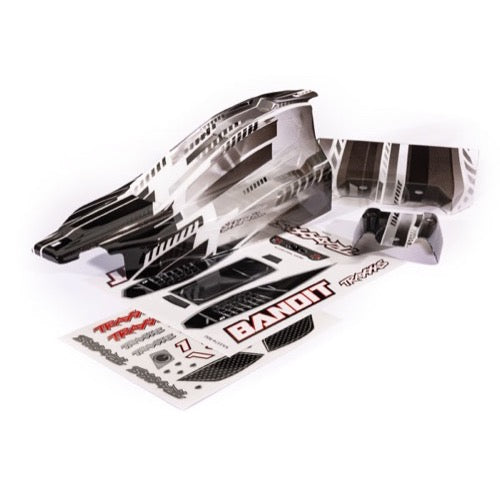 Traxxas 2450L Bandit Body and Wing ProGraphix with Decal Sheet
