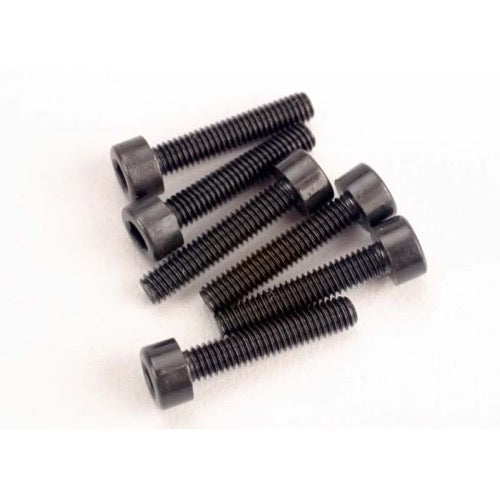 Traxxas 2586 Head Screws 3x15mm Cap-Head Machine Hex Drive 6pc