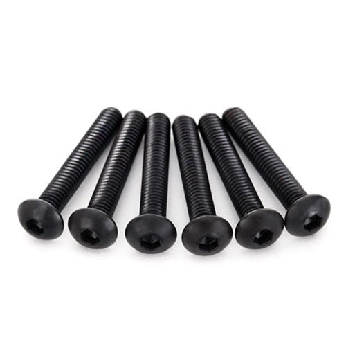 Traxxas 2597 Screws 4 x 22mm Button-Head Machine (Hex Drive) 6pc
