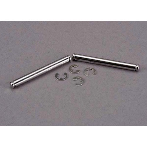 Traxxas 2637 Suspension Pins 31.5mm with E-Clips Chrome 2pc