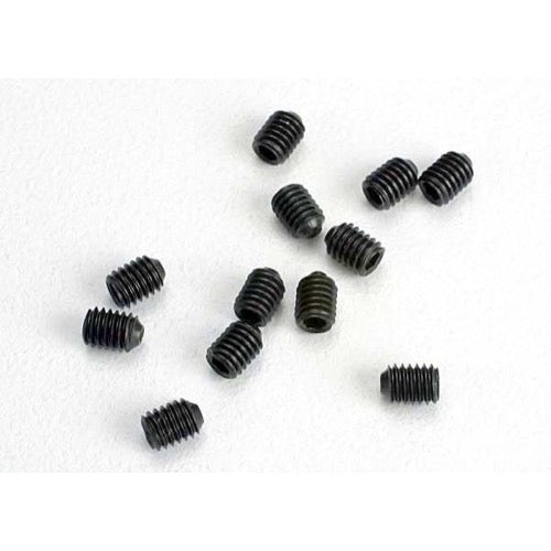 Traxxas 2743 Hardened Steel Grub Screws 3mm 12pc