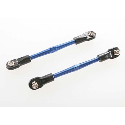 Traxxas 3139A Turnbuckles Aluminium with Toe Links 59mm Assembled Blue 2pc