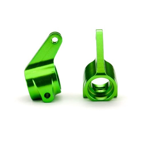 Traxxas 3636G Steering Blocks 6061-T6 Aluminium Green