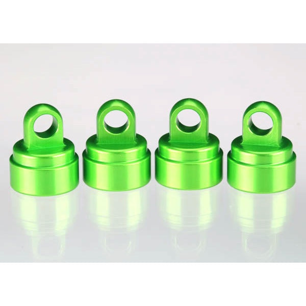 Traxxas 3767G Shock Caps Aluminium Green