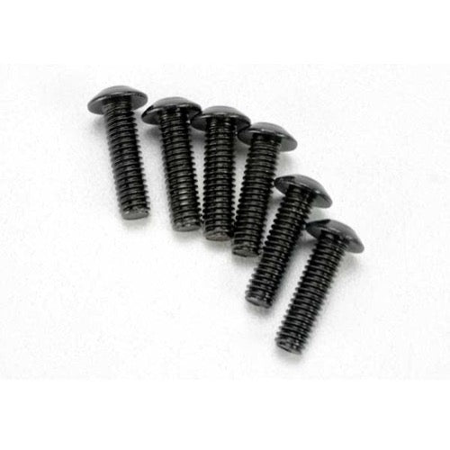 Traxxas 3938 Screws 4 x 14mm Button-Head Machine (Hex Drive) 6pc