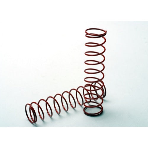 Traxxas 4957 Front or Rear Springs for Ultra Shock only 2.5 Rate Red 2pc