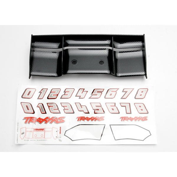Traxxas 5446G EXO Carbon Fiber Graphite Deck Wing