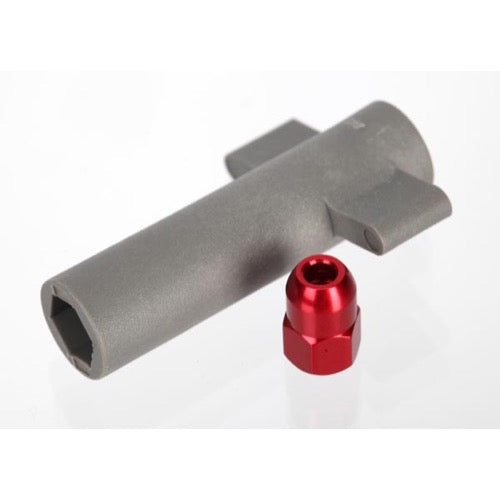 Traxxas 5526R Antenna Aluminium Crimp Nut Red
