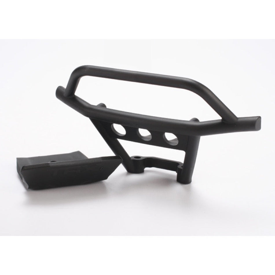 Traxxas 6735 Bumper Front / Skidplate (Black)