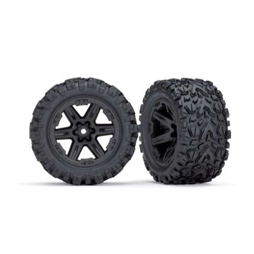 Traxxas Talon EXT Tyres RXT 2.8in Black Wheels TSM Rated 6773