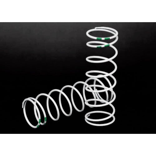Traxxas 7443 GTR XX-Long Shock Spring White (0.762 rate green) 1 pair