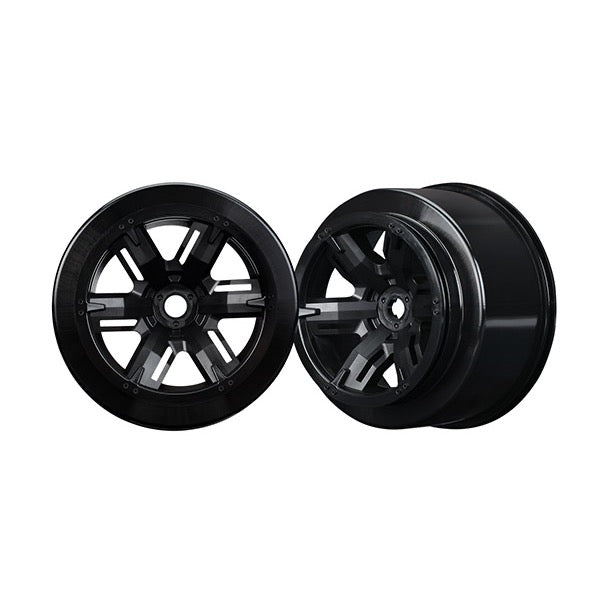 Traxxas 7771 Black Rims 4.0/5.5 2Pcs