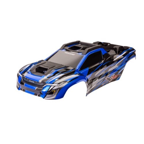 Traxxas 7812A XRT Asssembled Body Shell Painted with Decals Blue