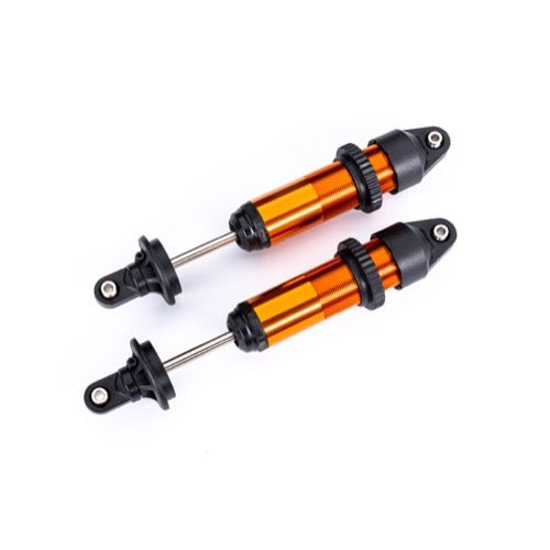 Traxxas 7861T Medium Aluminium Shocks GTX Assembled Orange 2pc