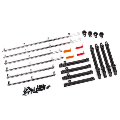 Traxxas 8076 Side Trim Left and Right Chrome Fits 8010