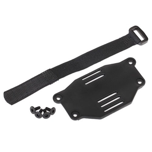 Traxxas 8223 Battery Plate and Battery Strap (requires 8072 inner fenders)