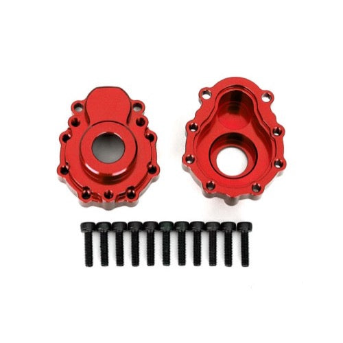 Traxxas 8251R 6061-T6 Aluminium Outer Portal Housings Red 2pc